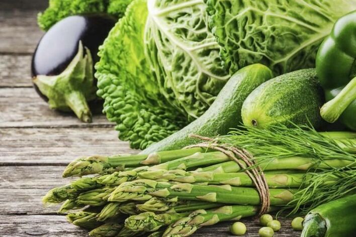 zöld zöldségek hipoallergén diétához